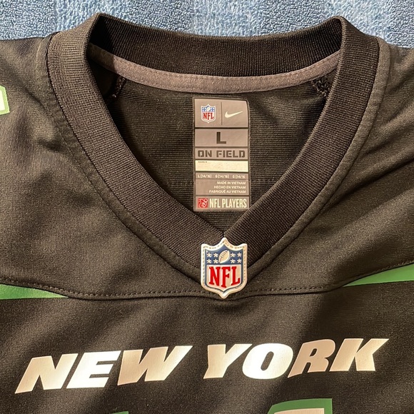 Nike NFL #14 DARNOLD Kids New York Jets Football Jersey - Picture 5 of 5